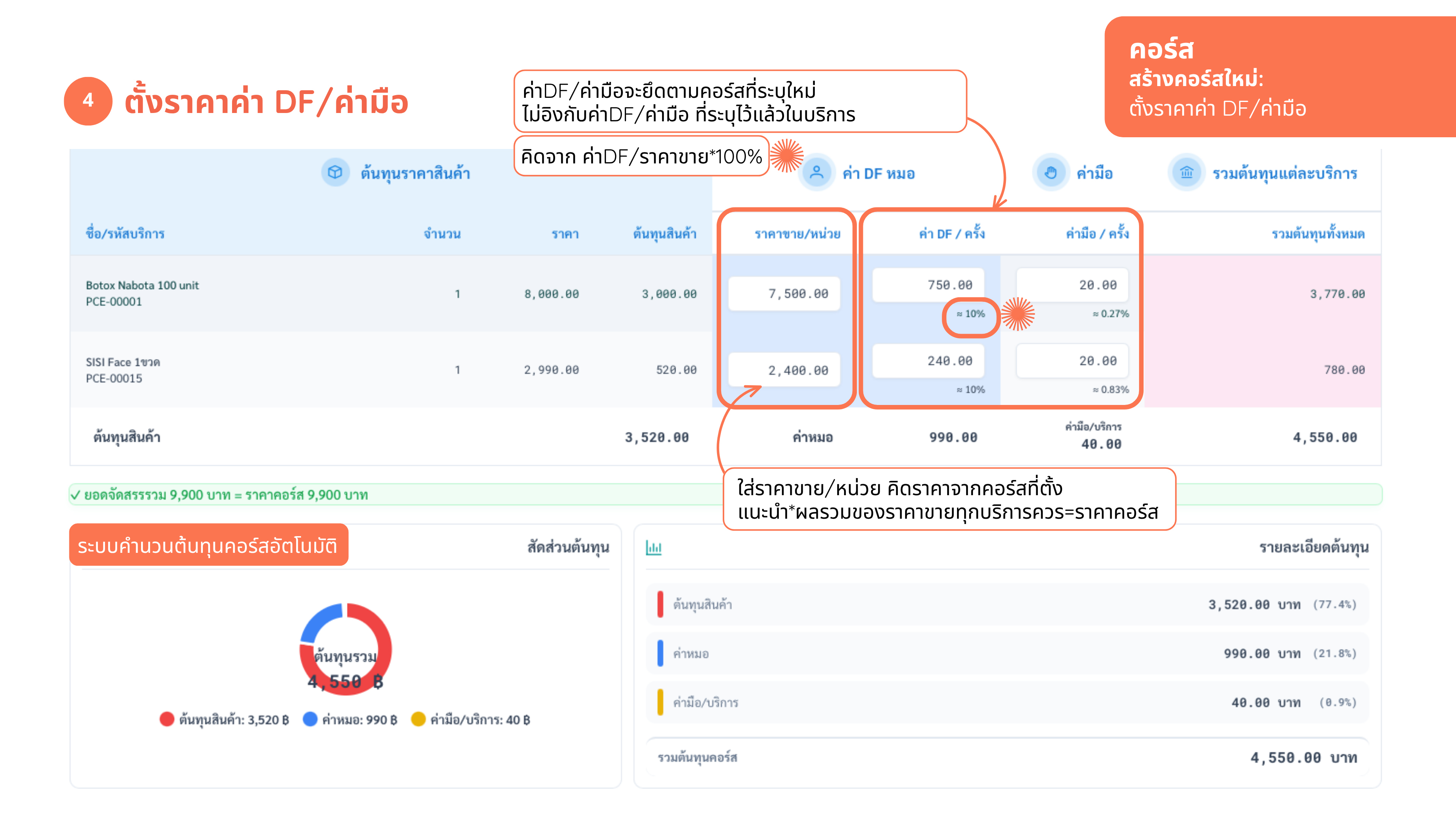 สร้างคอร์ส — ขั้นตอนที่ 6